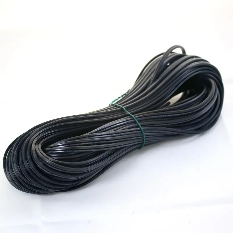 100-Foot 18 AWG Black SPT-1 Lamp Cord