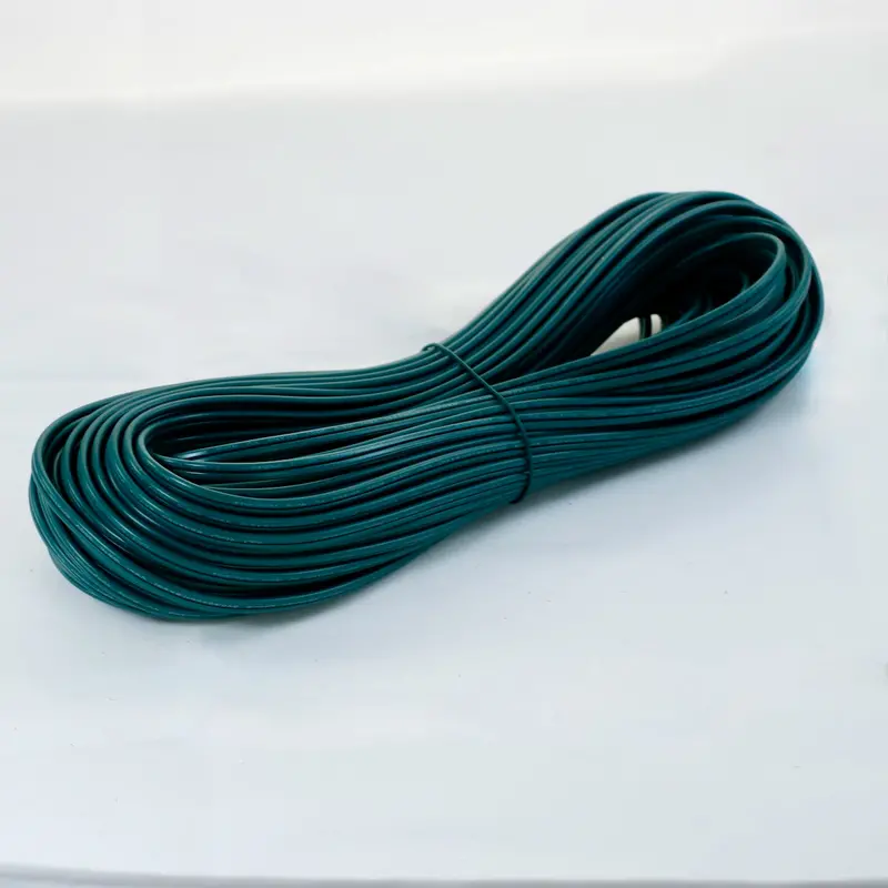 100-Foot Green 18 AWG SPT-2 Extension Cord – Weather-Resistant Design