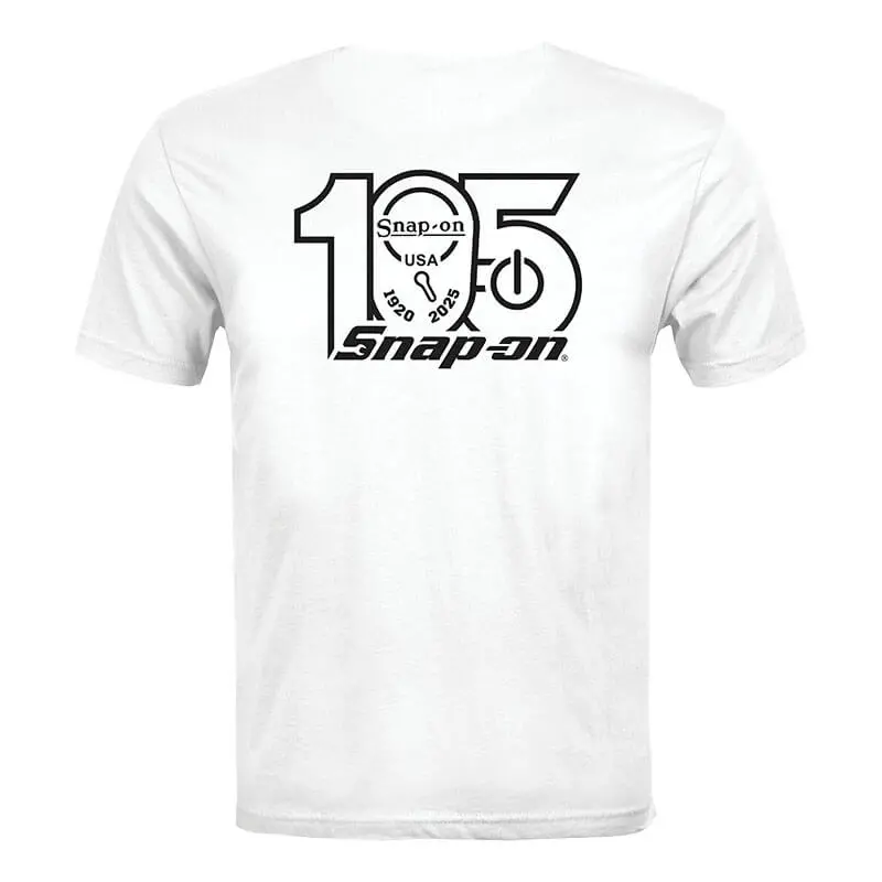 105th Anniversary Black Logo T-Shirt