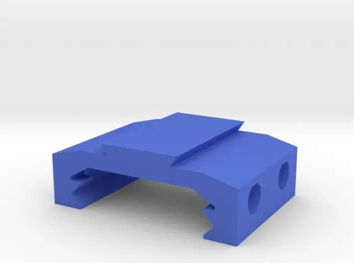 2-Slot Picatinny-to-Dovetail Rail Adapter – Compact Mounting Solution for SoftAir and Foam Blasters