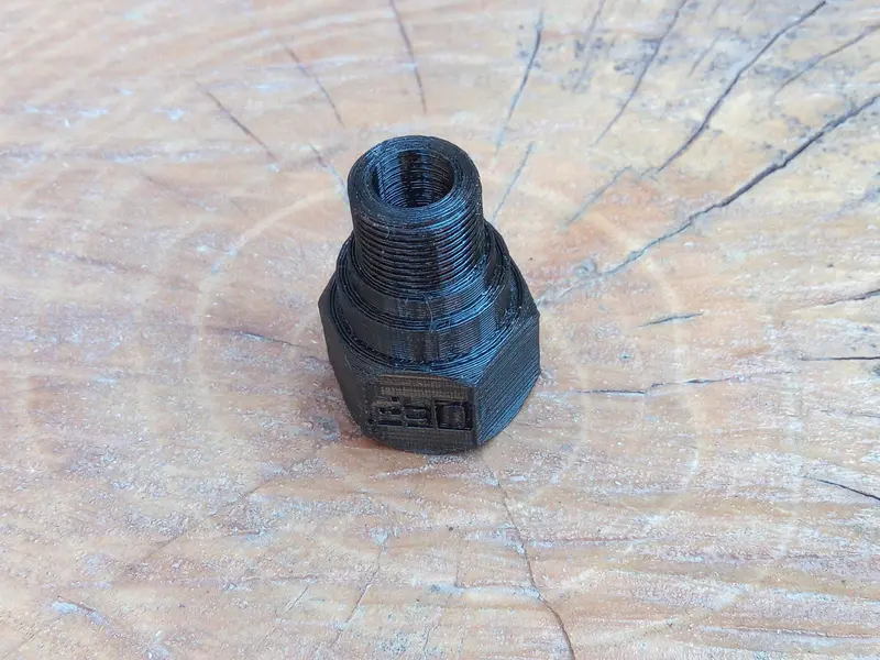 20mm Replacement Barrel Tip for AirPower3D MCX/MPX Extensions – CO2 Air Rifle Accessory