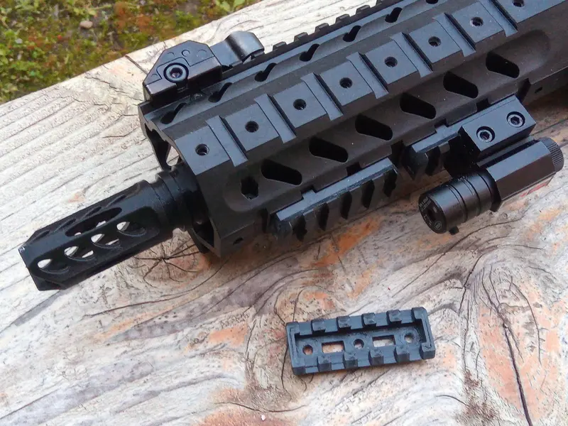 5-Slot Slim Picatinny Rail for MPX Air Rifles & Pistols – AirPower3D