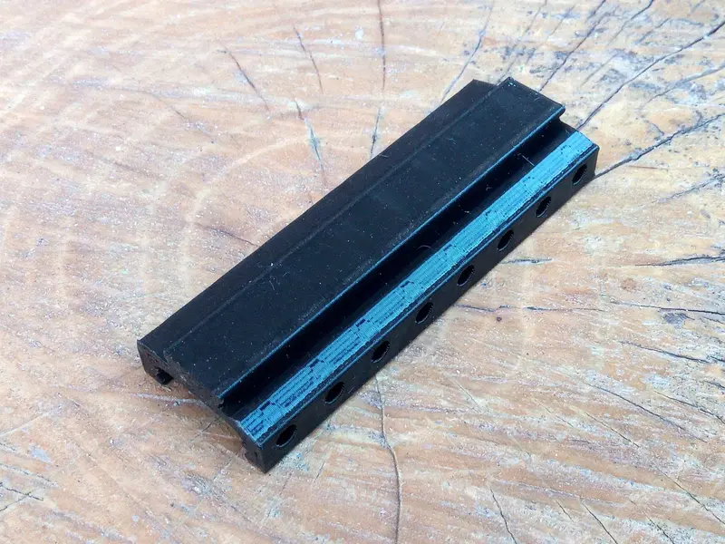 8-Slot Picatinny-to-Dovetail Rail Adapter – Universal Mount for Airsoft, Airgun, and Paintball Gear