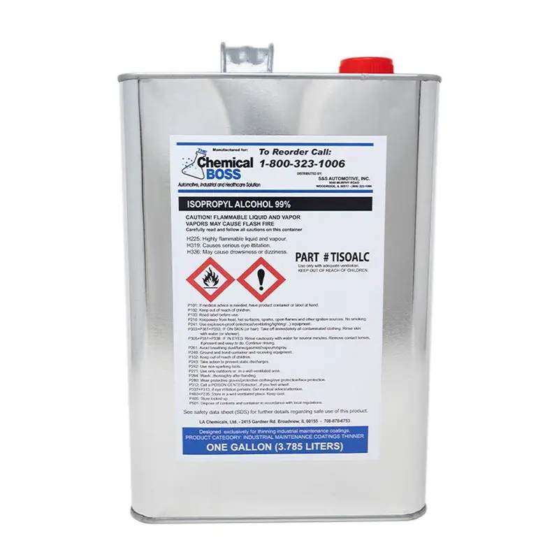99% Pure Isopropyl Alcohol (IPA) – Automotive Grade Solvent