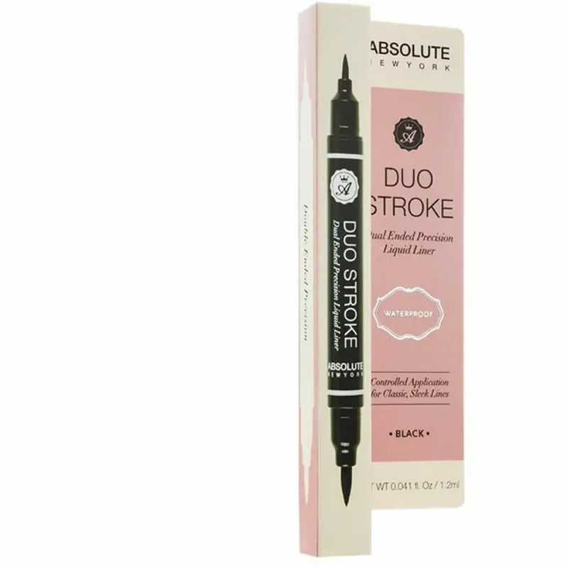 Absolute New York Dual-Tip Eyeliner – Precision + Felt Tip