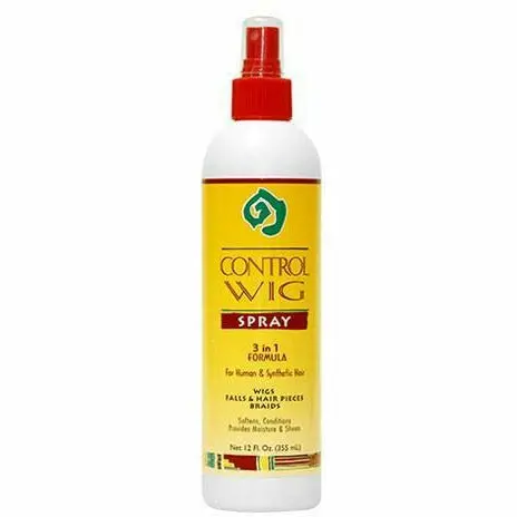 African Essence 3-in-1 Wig Control Spray – Hold, Shine & Refresh