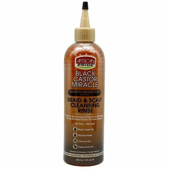 African Pride Braid & Scalp Cleansing Rinse – Gentle Clarifying Formula