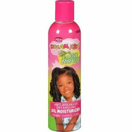 African Pride Dream Kids Detangling Oil – Lightweight Moisturizer for Soft, Tangle-Free Strands