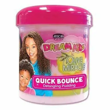 African Pride Dream Kids Detangling Pudding – Creamy Styler for Easy Combing & Definition