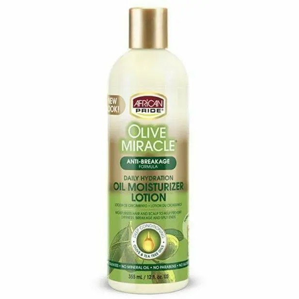 African Pride Olive Miracle Daily Moisturizing Oil (12 oz)