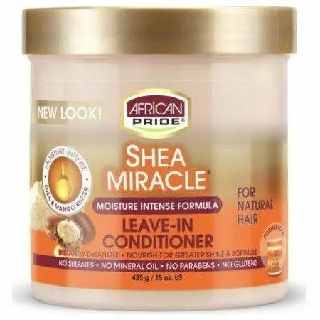African Pride Shea Butter Leave-In Conditioner – Deep Moisture Repair