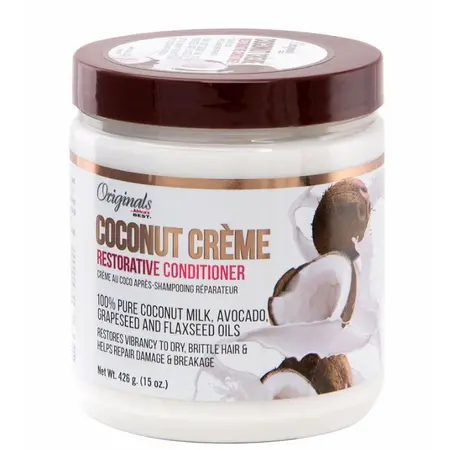 Africa’s Best Coconut Creme Restorative Conditioner for Dry, Brittle Hair