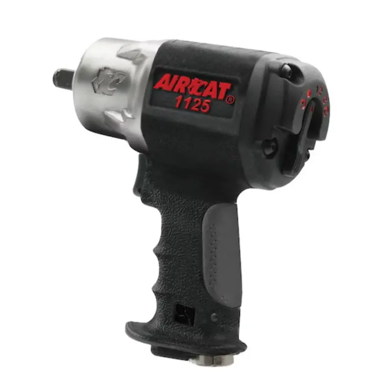 AirCat 1125 Heavy-Duty 1/2-Inch Pneumatic Impact Wrench – 1000 ft-lb Max Torque