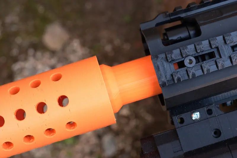 AirPower3D Modulus Barrel Adapter (Type I) – Enables Foam Dart Mods on Sig Sauer MCX Rattler Air Rifles