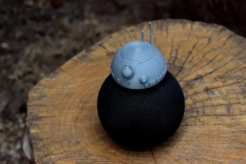 Alexa-Compatible BB-8 Cap for Echo Dot (4th Gen) – Themed Smart Speaker Cover for Star Wars Fans