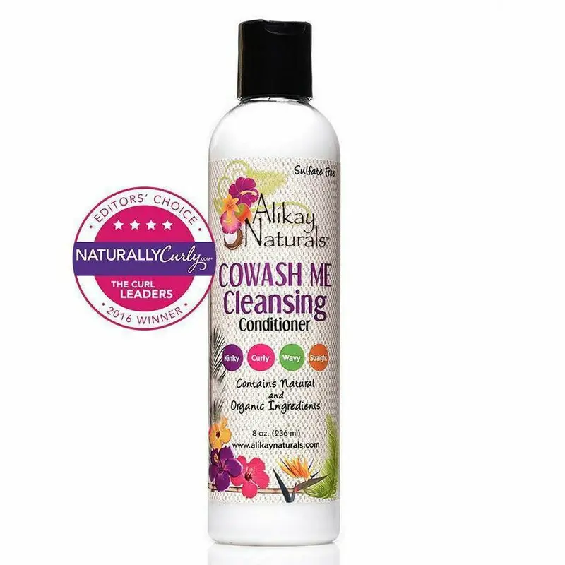 Alikay Naturals Co-Wash Me Cleansing Conditioner – Dual-Action Cleanser + Conditioner for Low-Manipulation Hair Days (8 oz)