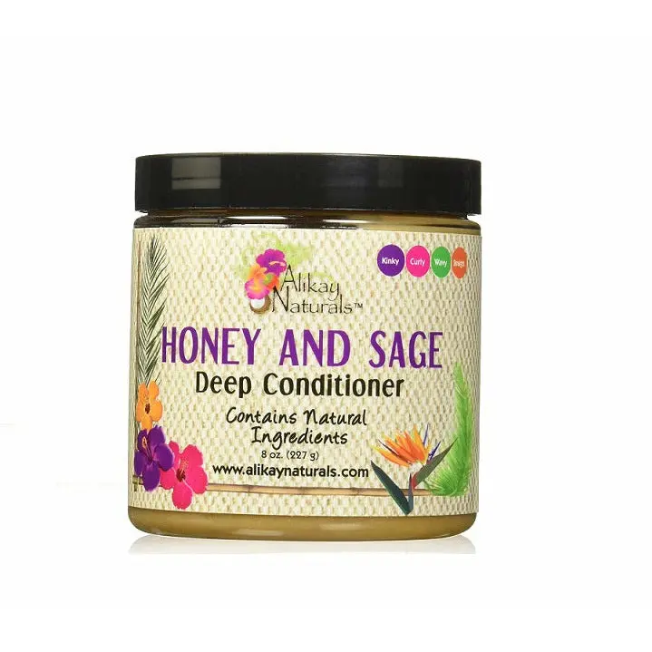 Alikay Naturals Honey & Sage Deep Conditioning Treatment (16 oz)