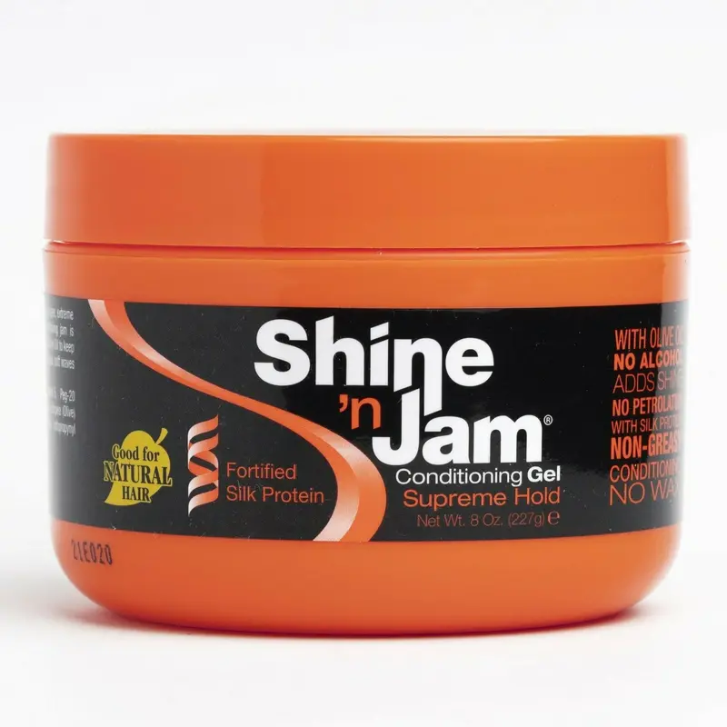 Ampro Shine ‘n Jam Supreme Hold Styling Gel – Strong Control