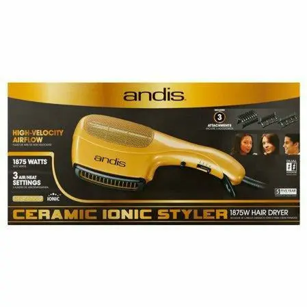 Andis Ceramic Ionic Hair Dryer – Fast-Drying, Frizz-Reducing Styler