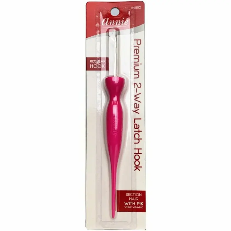 Annie Premium 2-Way Latch Hook Tool – Ergonomic Dual-Function Craft Needle