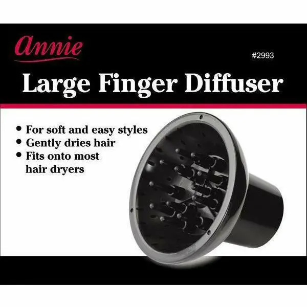 Annie Universal Large Finger Diffuser – Gentle Heat Styling Tool