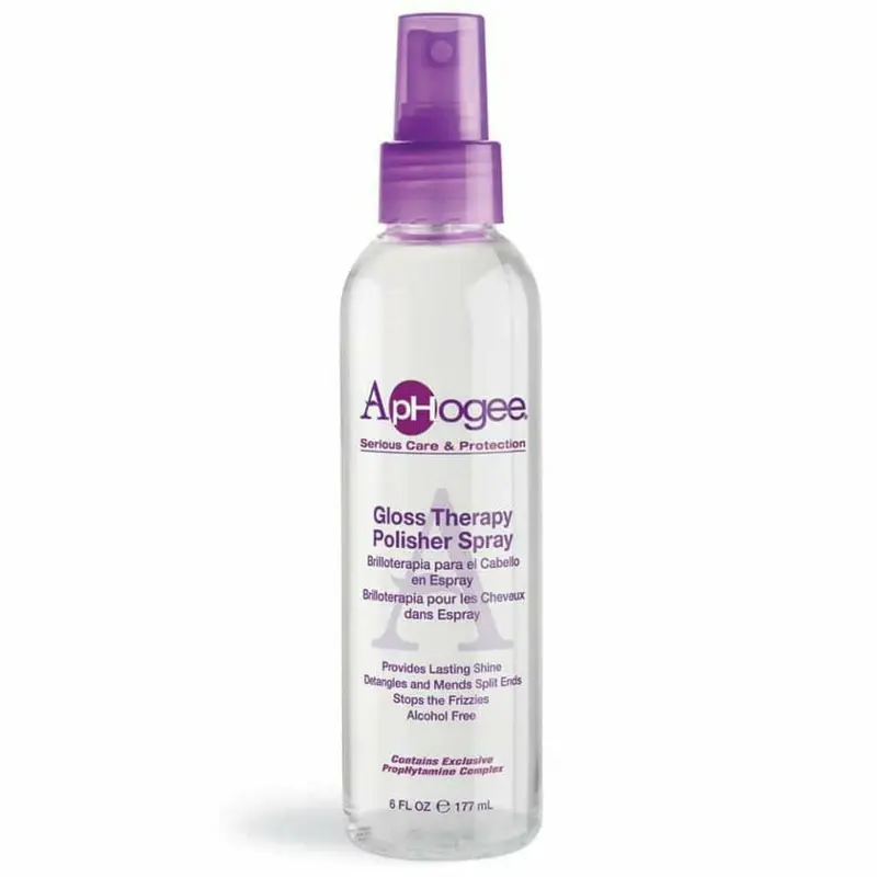 APHOGEE Gloss Therapy Polisher Spray – Shine-Enhancing Finishing Mist (6 oz)