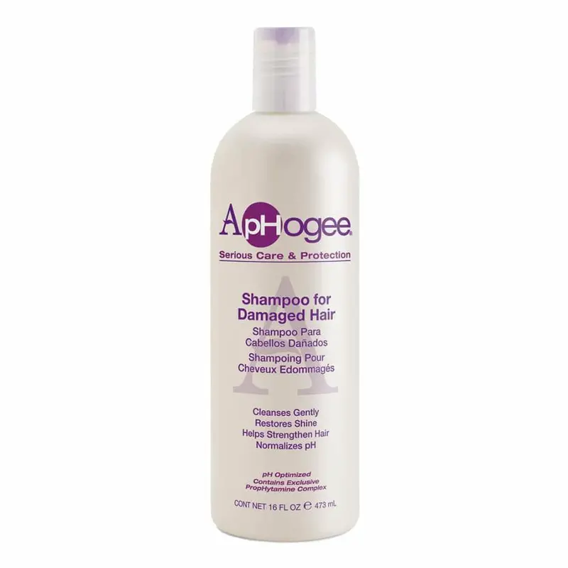 APHOGEE Shampoo for Damaged Hair – Restorative Cleansing Formula (16 oz)