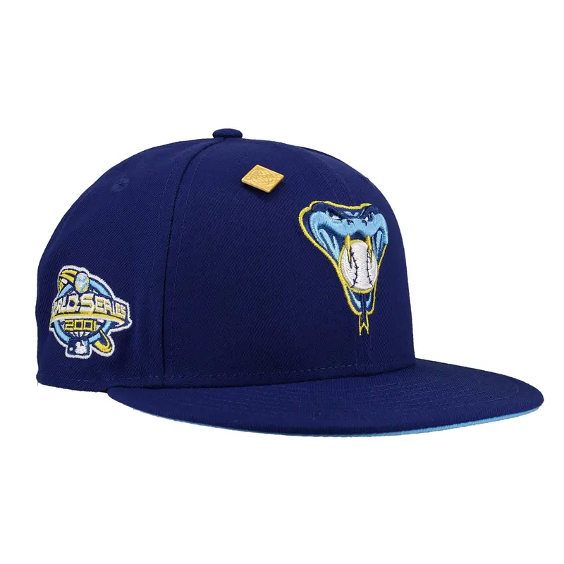 Arizona Diamondbacks 2001 World Series Royal Ice 59Fifty Fitted Cap