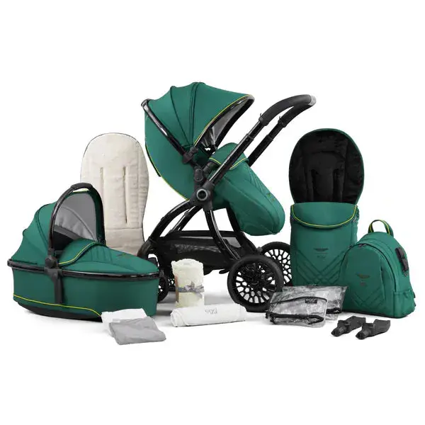 Aston Martin x Egg Performance Stroller Set – Green