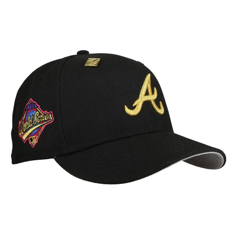 Atlanta Braves 1996 World Series Black & Yellow 59Fifty Cap