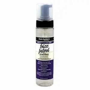 Aunt Jackie’s Frizz Patrol Mousse – Lightweight Setting Foam (8.5 oz)