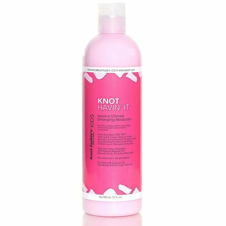 Aunt Jackie’s Girls Leave-In Detangler – Moisture-Rich Conditioning Spray, 12 oz