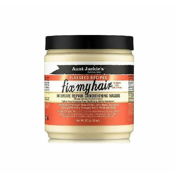 Aunt Jackie’s Intensive Repair Conditioning Masque – Deep Treatment for Damaged Hair