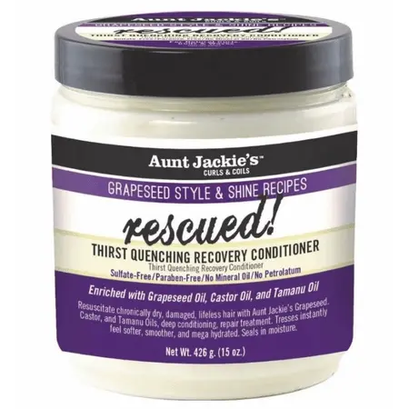 Aunt Jackie’s Thirst Quenched Recovery Conditioner for Dry, Damaged Hair