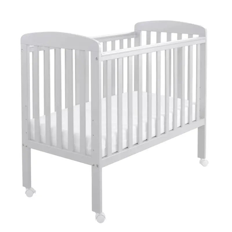 Babymore Space-Saving Compact Cot – Charcoal Grey