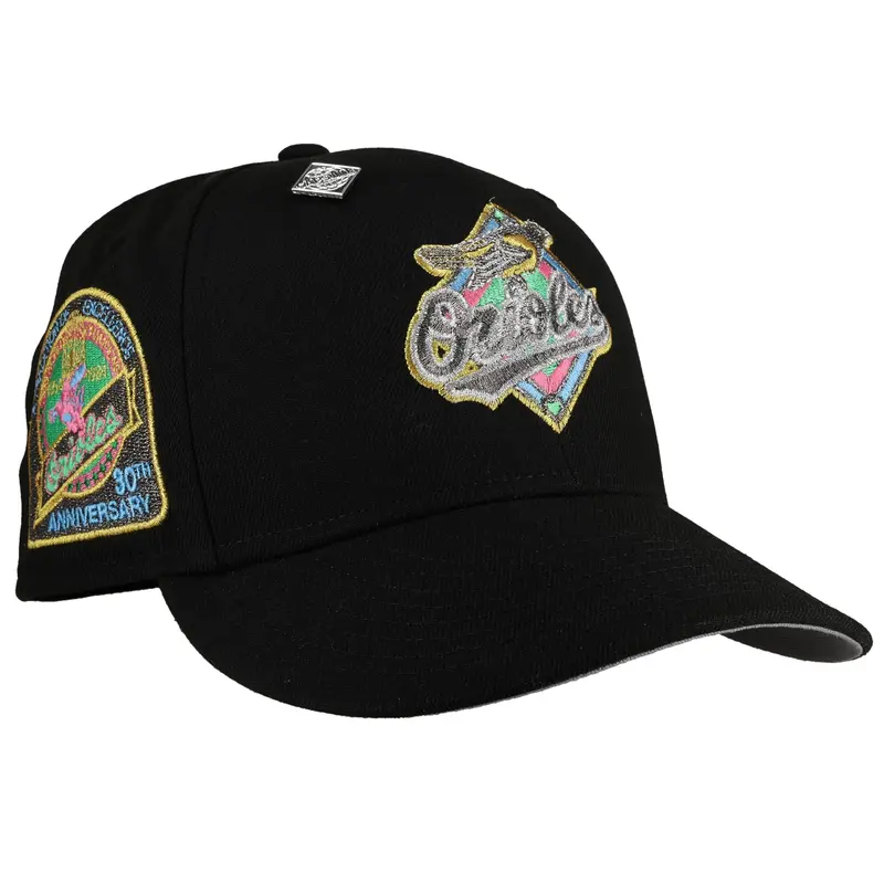 Baltimore Orioles Easter 30th Anniversary Metallic 59Fifty Hat
