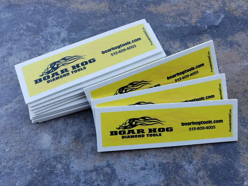 Boar Hog Paver Marker Set – 10-Pack Color-Coded Layout Markers