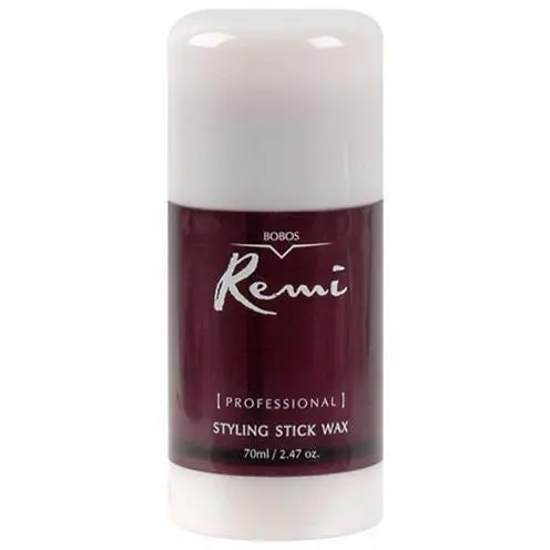 Bobos Remi Styling Stick Wax – 2.47 oz High-Gloss, Medium-Hold Finish
