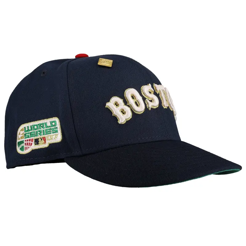 Boston Red Sox 2007 World Series Navy Two-Tone Metallic 59Fifty Cap