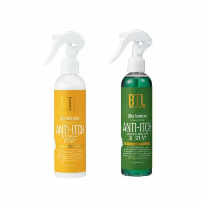 BTL Ultra Relaxation Anti-Itch Scalp Spray – Soothing Relief for Dry, Irritated Skin, 8 oz