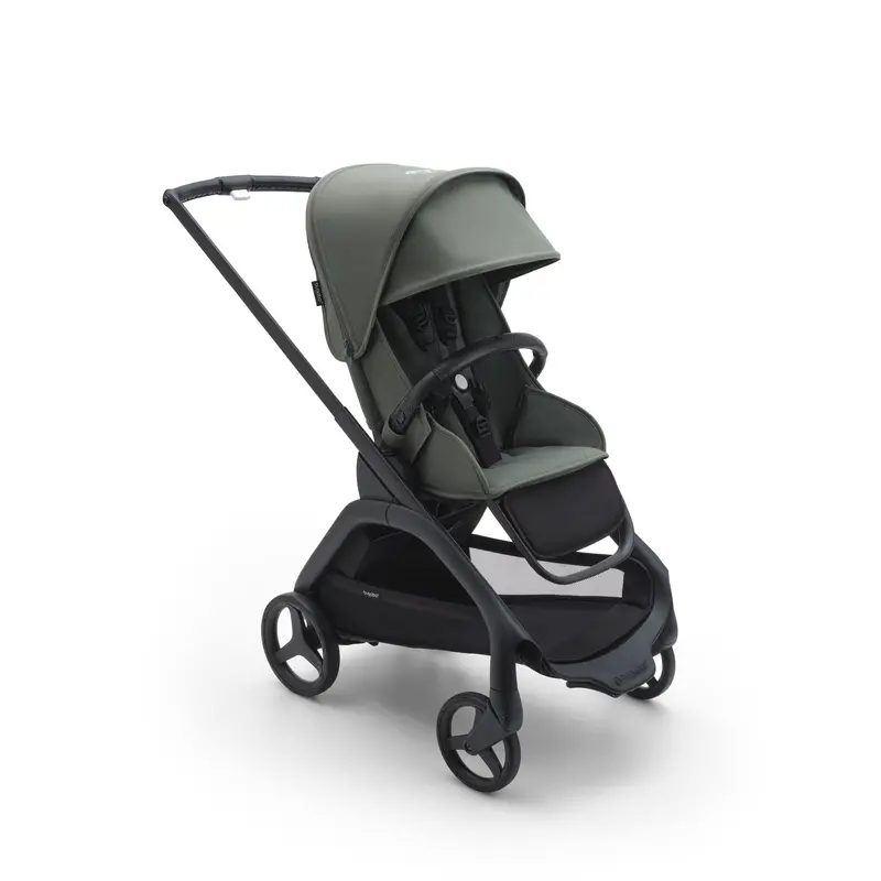 Bugaboo Dragonfly Stroller in Black and Forest Green