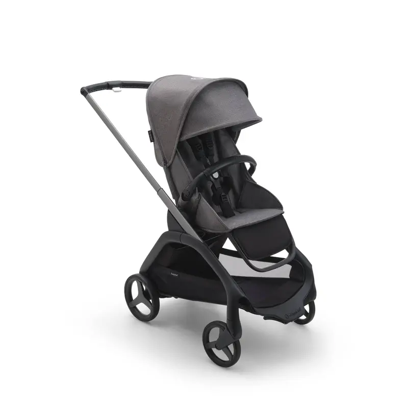Bugaboo Dragonfly Stroller in Graphite and Grey Melange