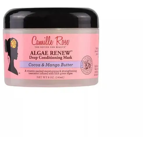 Camille Rose Algae Renew Deep Conditioning Mask – 8 oz Intensive Hydration Treatment