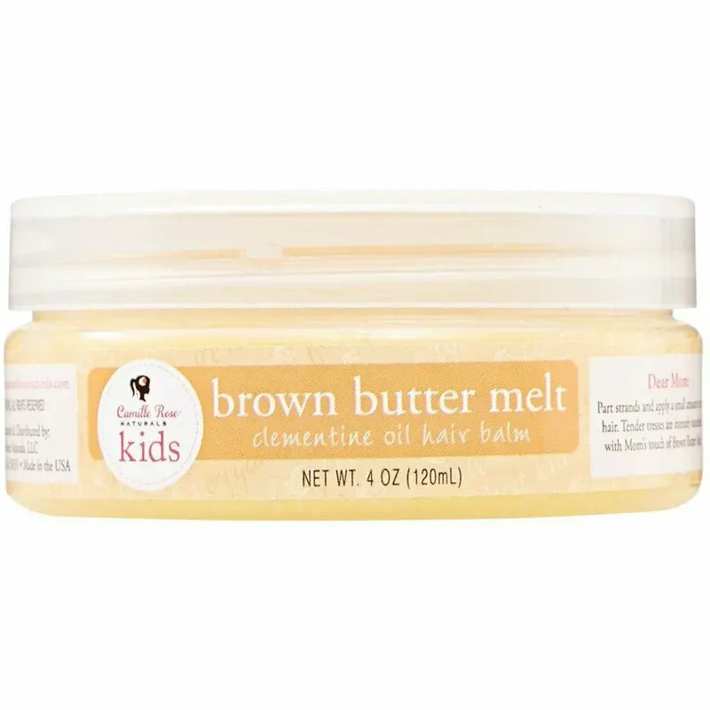Camille Rose Naturals Kids Brown Butter Melt Hair Balm – 4 oz
