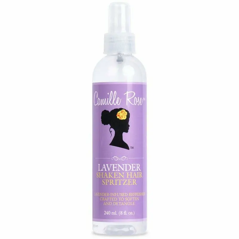 Camille Rose Naturals Lavender Shaken Hair Spritzer – Refreshing Hydration Mist