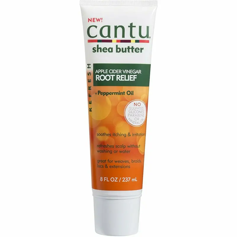 CANTU Apple Cider Vinegar Root Relief Treatment – Scalp Soothing Formula 8 oz