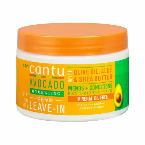 Cantu Avocado Hydrating Repair Leave-In Cream – 12 oz