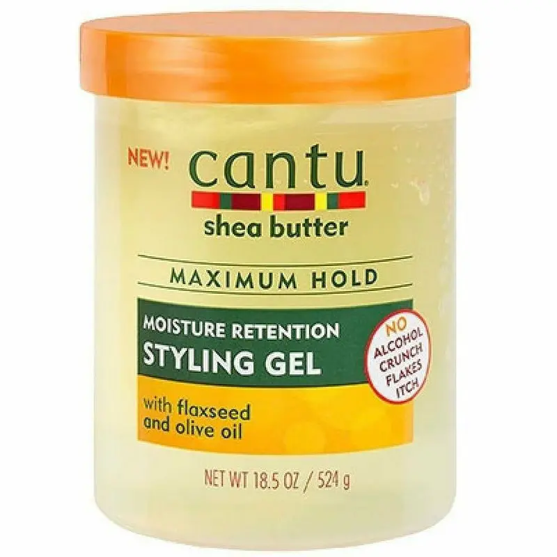 Cantu Maximum Hold Flaxseed and Olive Oil Styling Gel