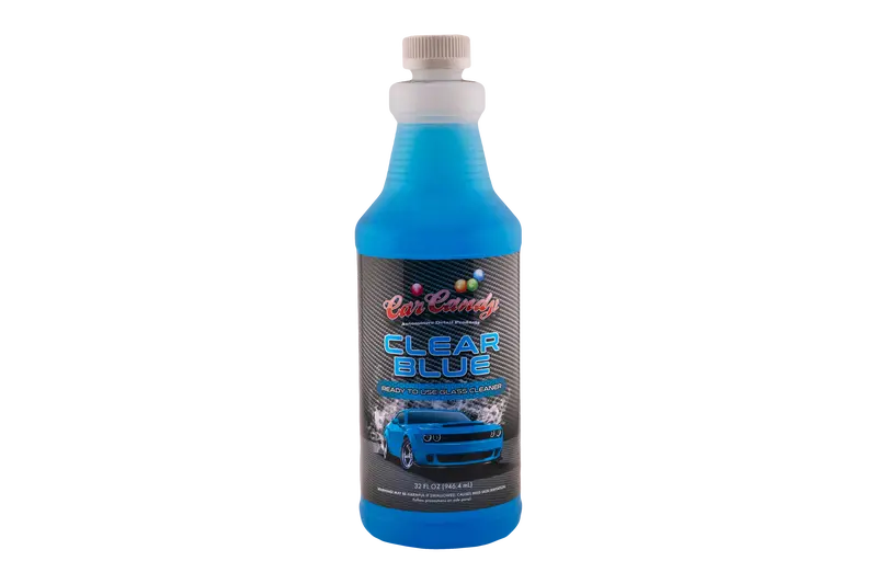 Car Candy Clear Blue Glass Cleaner: Streak-Free Automotive Glass Cleaning Solution