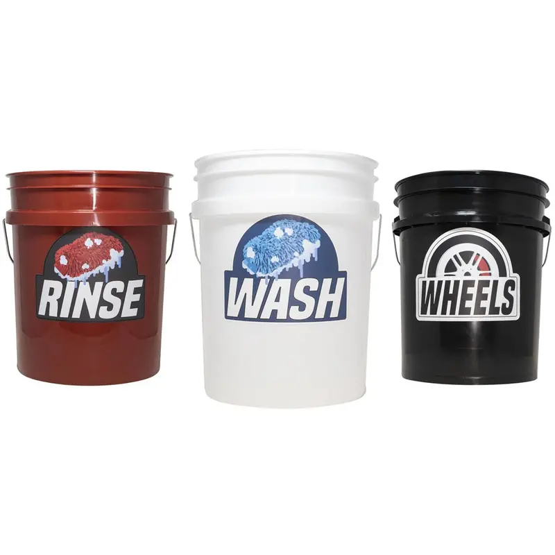 Car Wash Bucket Kit – Complete Dual-Bucket Cleaning Package